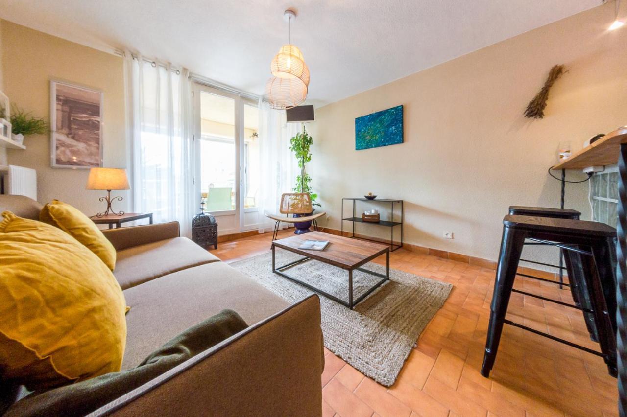 Retromirabeau "Cote Mer" - 29M2 - Lumineux - Terrasse Loggia - Vue Marina - Parking Securise - 2 A 3 Pers - Emplacement Top - Cheques Vacances Connect Грюїссан Екстер'єр фото