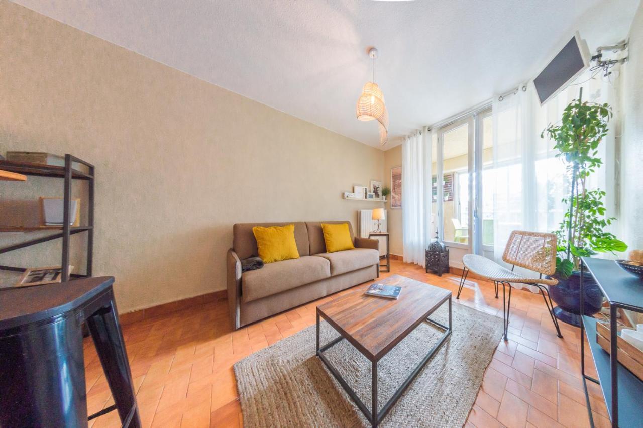 Retromirabeau "Cote Mer" - 29M2 - Lumineux - Terrasse Loggia - Vue Marina - Parking Securise - 2 A 3 Pers - Emplacement Top - Cheques Vacances Connect Грюїссан Екстер'єр фото